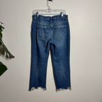 Free People  We the Free Denim Jeans Women 27 Blue Med Wash Distressed Button Fly Photo 1