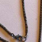 Vintage Jaguar Aged Bronze Tone Pendant Necklace Brown Photo 5