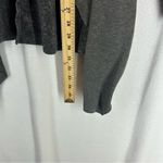 Jun & Ivy  Waterfall Cardigan Coat Long Open Front Womens Small Grey Photo 3