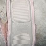 Splendid  Pink Furry Criss Cross Open Toe Slip On Slippers Shoes M/L Photo 4