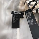 Doncaster NWT  organza striped one shoulder ruffle top sz 4 Photo 4