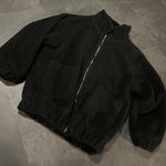 ZARA  Black Teddy Fleece Jacket Cozy Zip-Up Outerwear Winter‎ Warmth S D-17 Photo 0