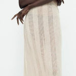 ZARA  Crochet Cream Lace Dress Photo 0