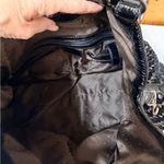 Cole Haan  Genevieve Weave Black Woven Leather Shoulder Bag Classic Photo 11