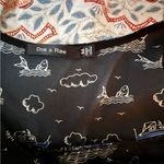 Doe & Rae NWT  Tank Top- black nautical Photo 3