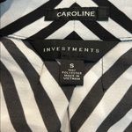 Investments  black & white Caroline top Photo 4