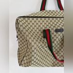 Gucci GG Canvas Monogram Web Collection Duffel Bag Travel Weekender $2500 Photo 8