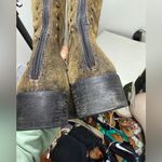 Tory Burch  Tarulli Over-the-knee Boots Distressed Leather Sz 8.5 Photo 13