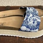 Dirty Laundry  Tie Die Pippa Slide Platform Espadrilles Size 8.5 - NWOT Photo 4