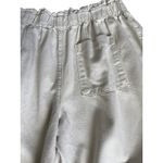 Anthropologie Pilcro High-Rise Cropped Paperbag Cream Size Medium Photo 11