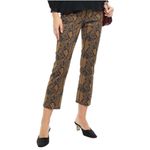 Joie  Marcena B Pants Cropped Snake Print Size 2 Photo 15