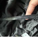 Scott McClintock Vintage Cardigan Womens Sml Black Velvet Open Front Long Sleeve Photo 6