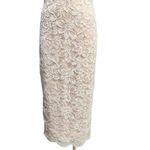 LULU’S All My Love For You White Lace Sleeveless
Midi Dress Size S Photo 5
