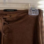 Camel Faux Suede Skirt Brown Size M Photo 1
