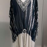 Boston Proper New Women's Debbie Katz South Beach Silk Beaded Kraftan Swimsuit Beach Coverup Photo 1