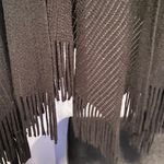 No Boundaries Black Sweater Shawl Photo 2