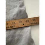 J. Jill Love Linen Essential Shirt Size L Gray Lightweight Lagenlook Coastal Size L Photo 10