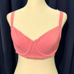 Aerie  SMOOTHEZ Seamless Unlined Bra 36C Dark Pink Photo 0