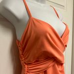 SheIn Coral Stretch Pencil Mini Tank Bodycon Dress Photo 4