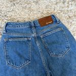 Free People Patchwork Wide Leg Jeans Photo 6