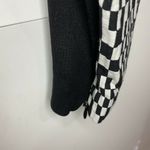 Trina Turk  Size 0 (29x28) Ankle Zip Pants Leggings Black White Check Tapered Photo 3