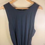 Rails Brie XL Black Sleeveless Knit Dress Twist Front Tie Detail Formal Career Photo 6