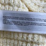 Mango Knitted Cardigan Vest with Jewel Buttons Women’s Size M Light Yellow Photo 8