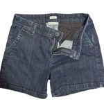 Liz Claiborne  Dark Wash Chino Shorts Size 4 Photo 3