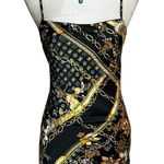 Princess Polly Chain & Floral Satin Lucci Slip Mini Dress 2 XS | Clubwear NYE Photo 0