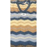 The Red Eye Vintage Sleeveless Vest Sweater Blue Women’s Small Photo 2