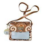 Spartina 449 Brown and Cream Crossbody Bag with Chic Design Photo 2