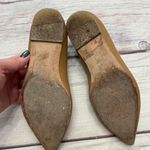 M. Gemi Pointed Toe Flats Calf Leather Tan Size 35 = US 5 Photo 3