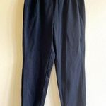 J.Jill Women's Size M Ponte Pull On Ankle Crop Pants Slim Leg Black Photo 0
