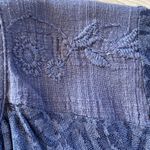 Lucky Brand  Blue Lace Peasant Top Size XS Photo 9
