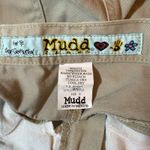 Mudd Vintage Y2K 90s Super Flare Bell Bottom Khaki Cargo Pants Size 13 Photo 9
