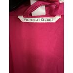 Victoria's Secret  Pink Satin Robe Size M/L Kimono Sleeve Cover Up Photo 6