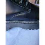 She&In Boots Womens Size 5.5 Black Combat Platform Lace Up Chunky Sole Shoes Photo 8