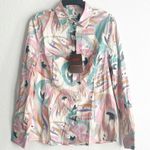 ETRO Milano Printed Button Front Shirt, Size 46 NEW w/Tag Retail $590 Pink Photo 6