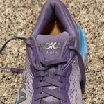 Hoka Women’s Bondi 8 Running Shoes Size 7B Turquoise Purple Cushioned Sneakers Photo 10