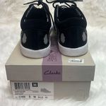 Clarks  Glove Glitter Black White casual sneaker Photo 4