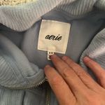 Aerie Blue Corduroy Cropped Jacket women’s medium Photo 1