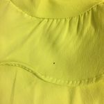 Honey Punch Chartreuse Ruffle Trim Romper Photo 7