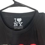 I Love New York Black Graphic Short Sleeve Lightweight T Photo 4
