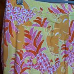 Lilly Pulitzer Vintage Pink Orange Yellow White Fruit Capri Pants Size 8 Photo 6