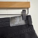 Free People  denim shorts 33 hi-low boho festival black Photo 4