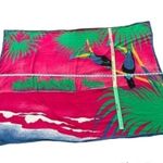 Jacques Rollet toucans Sarong Wrap tropical paradise Vintage Pink Size undefined Photo 2