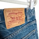 Levi's Levi’s 517 Cutoff Denim High Waisted Jean Shorts Size 36 Blue Distressed Raw Hem Photo 6