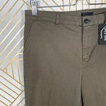 ATM Anthony Thomas Melillo Enzyme Wash Crop Pants Green Size 10 Photo 6