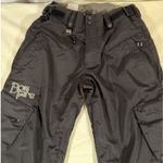 Bonfire Womens Small Snowboarding Black Fusion Series Skiing Snow Pants Gorpcore Photo 0