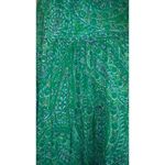 Women's Ralph Lauren Green/Blue Cotton Long Skirt Photo 1